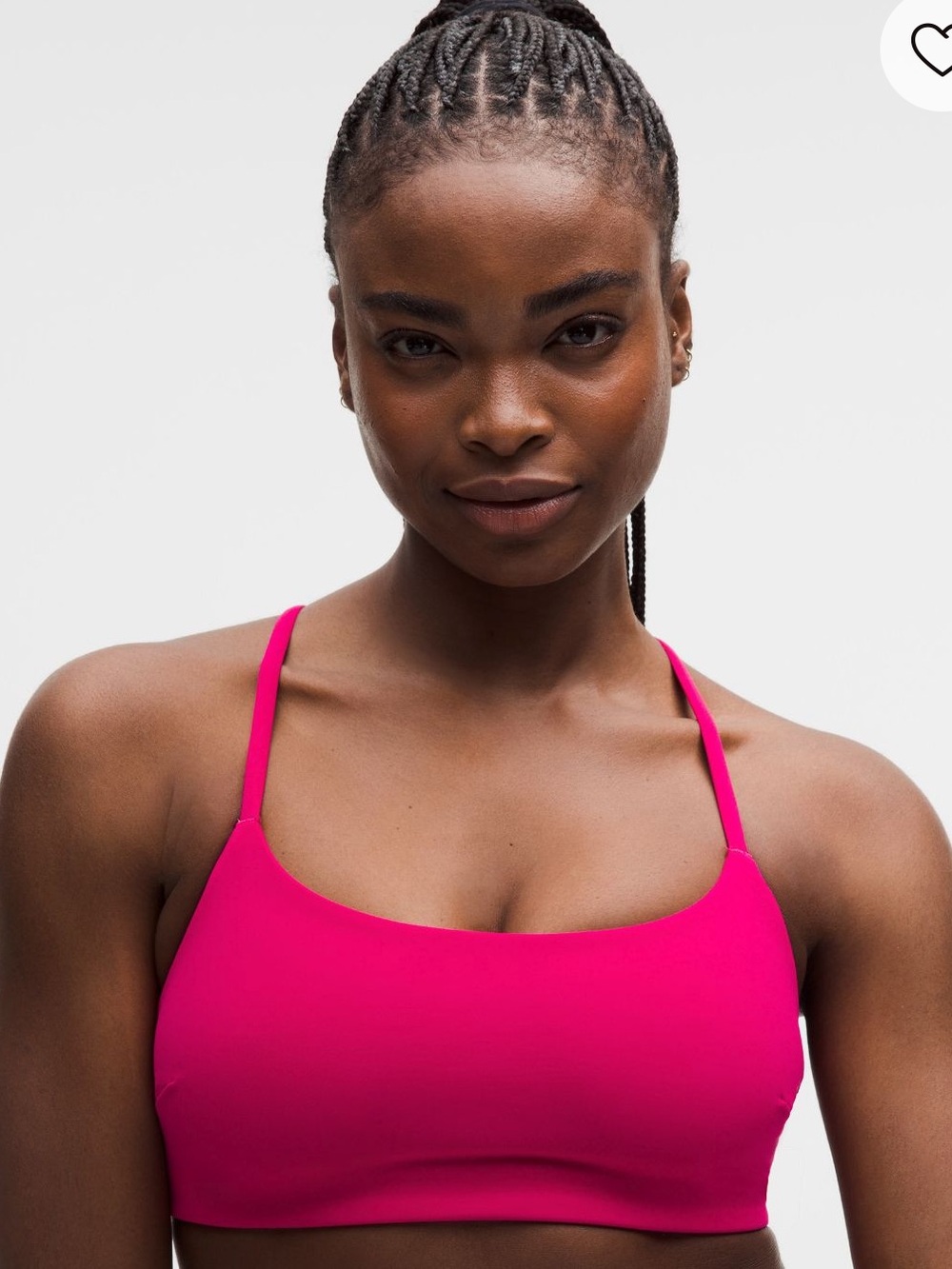 Lululemon Wunder Train Strappy Racer Bra C/D size 8